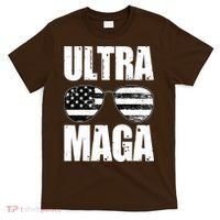Ultra Maga USA Flag Sunglasses T-Shirt thumb 0