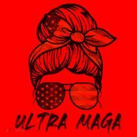 Ultra Maga USA Santa Hat thumb 1