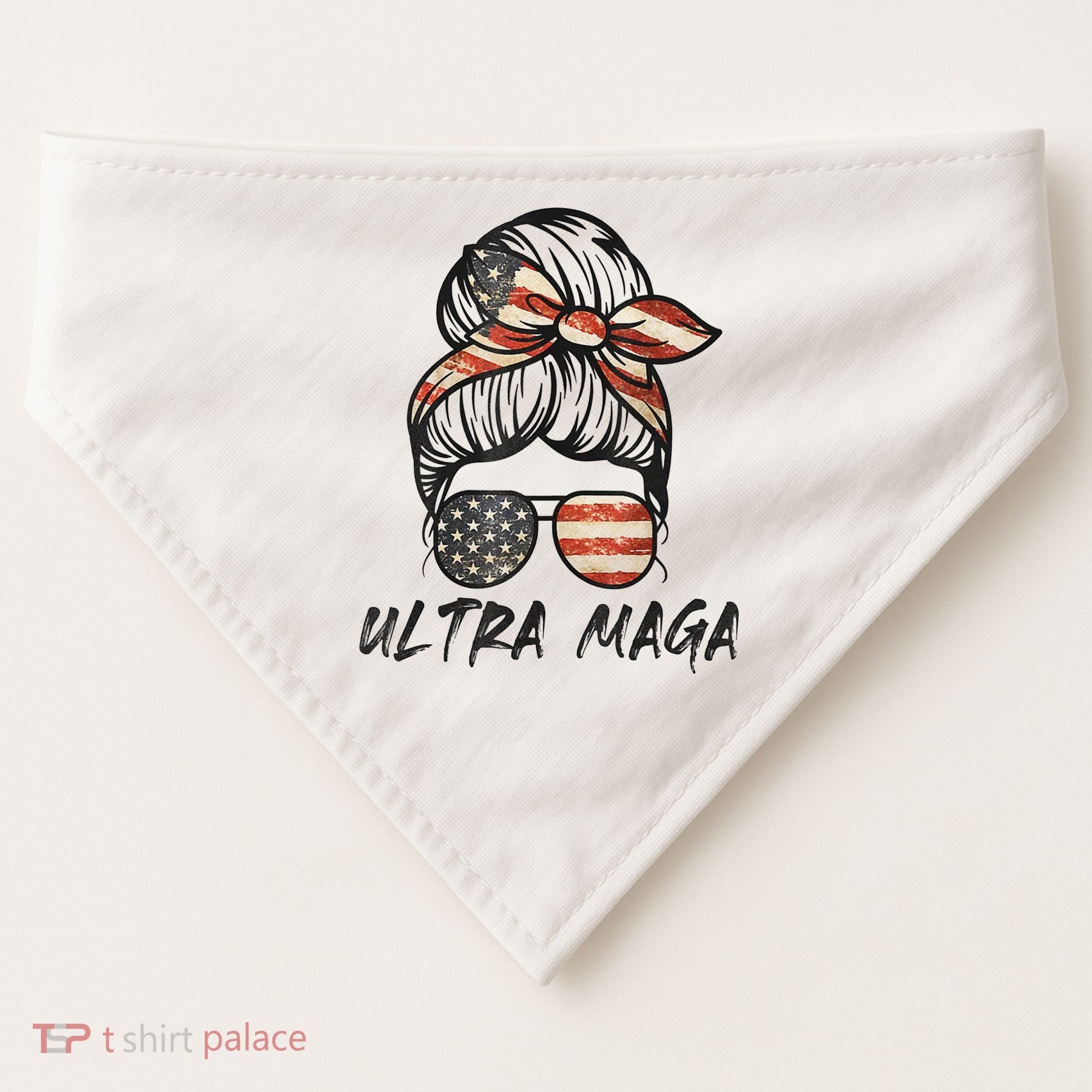 Ultra Maga USA USA-Made Doggie Bandana