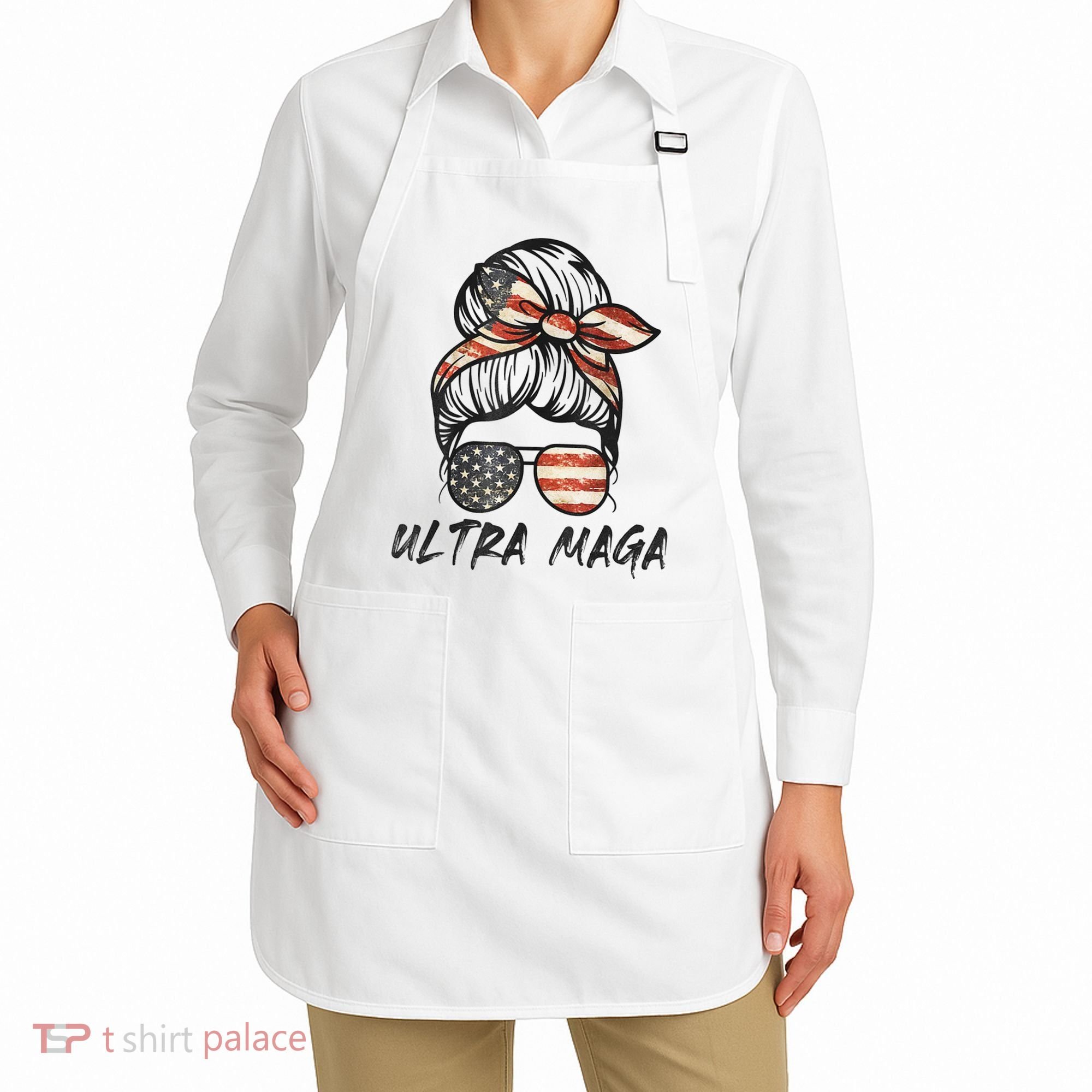 Ultra Maga USA Apron