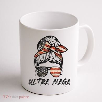 Ultra Maga USA Coffee Mug back