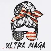 Ultra Maga USA Women's Hoodie thumb 2