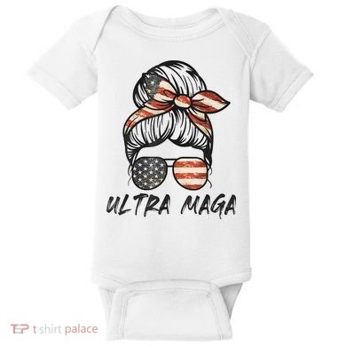Ultra Maga USA Baby Bodysuit