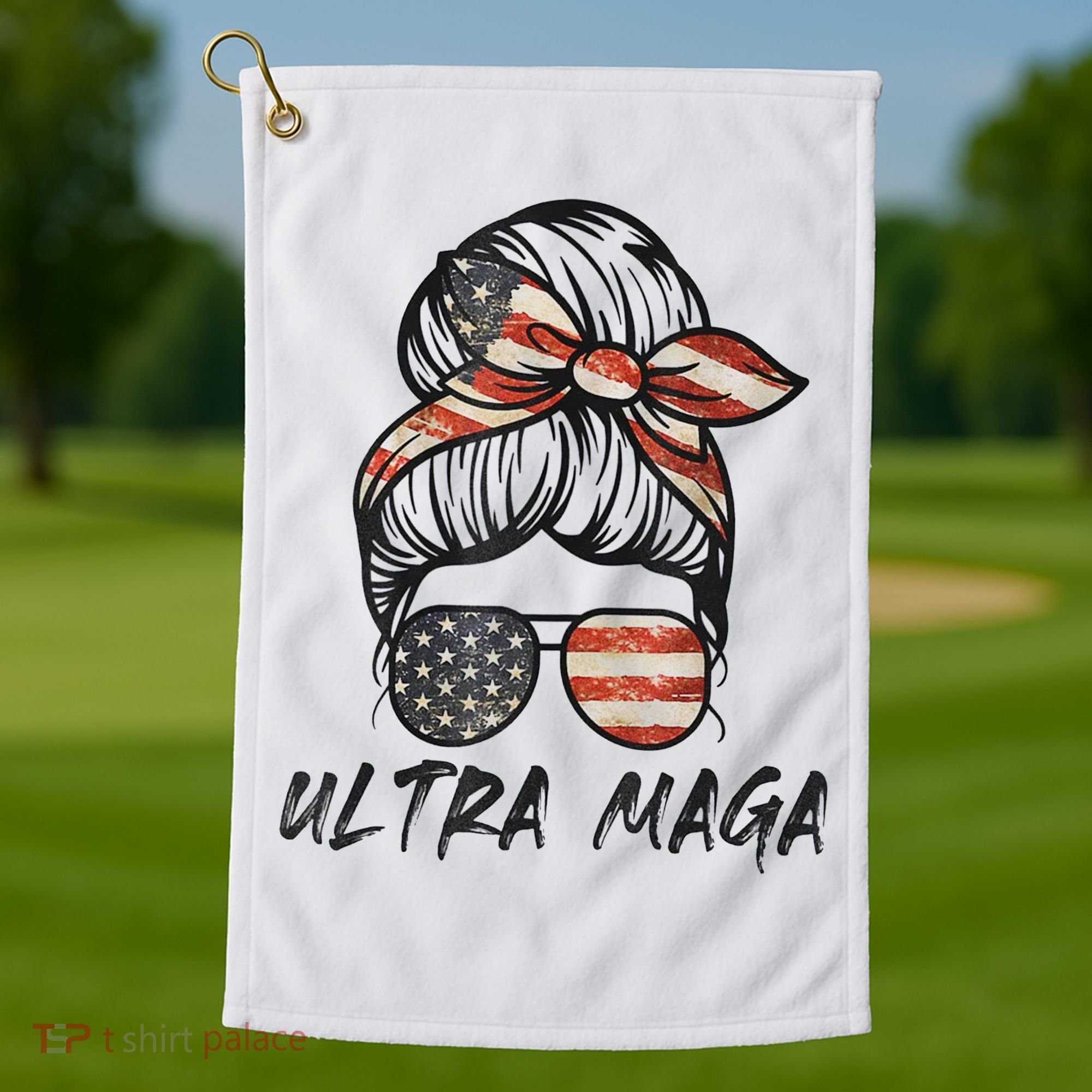 Ultra Maga USA Golf Towel