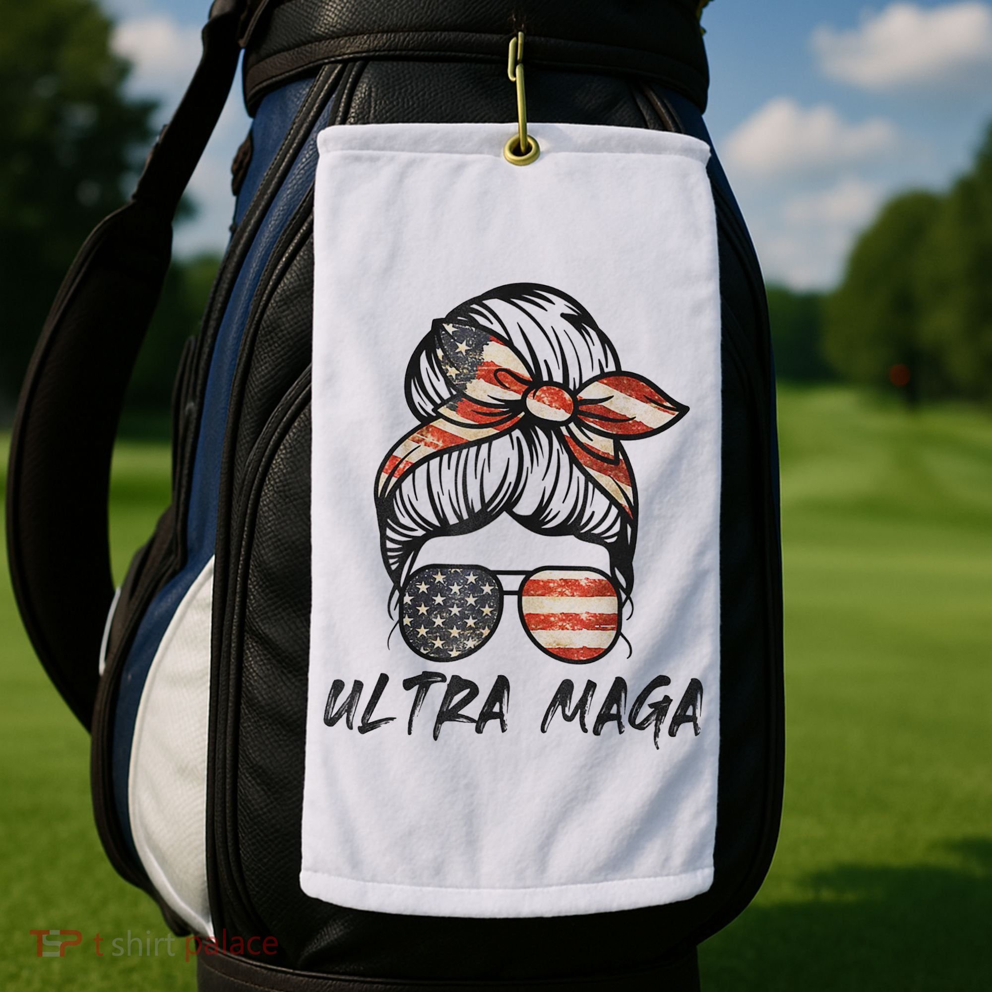 Ultra Maga USA Golf Towel