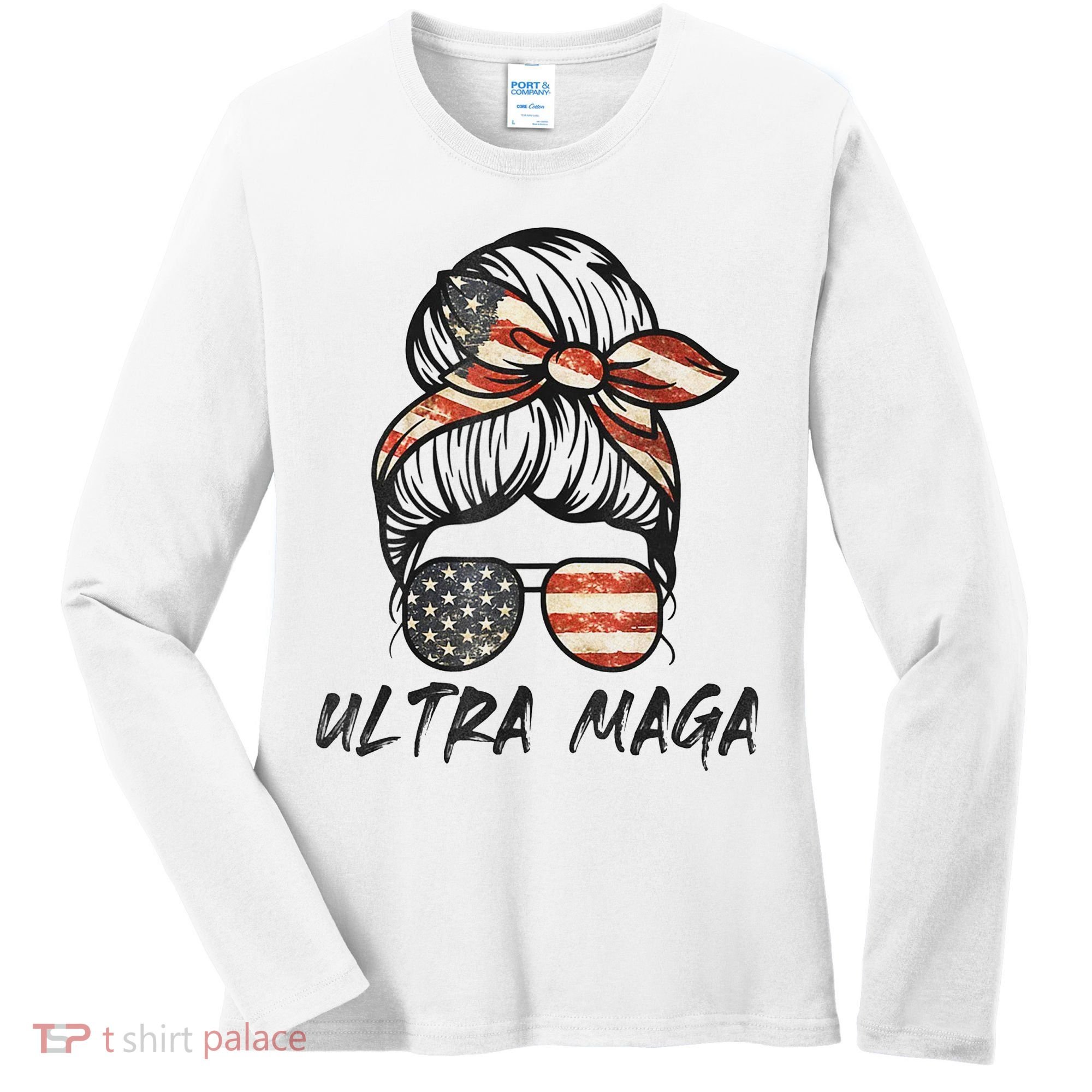 Ultra Maga USA Women's Long Sleeve Shirt