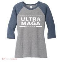 Ultra Maga Women's Tri-Blend 3/4-Sleeve Raglan Shirt thumb 0