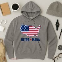 Ultra Maga United States Map Hoodie thumb 3