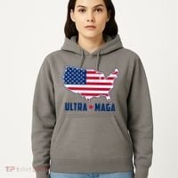 Ultra Maga United States Map Hoodie thumb 5