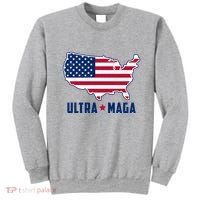 Ultra Maga United States Map Sweatshirt thumb 0