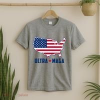 Ultra Maga United States Map T-Shirt thumb 2