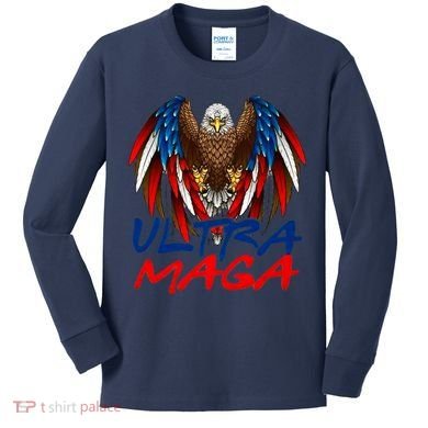 Ultra MAGA Kids Long Sleeve Shirt