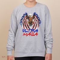 Ultra Maga USA Eagle Women's Sweatshirt thumb 0