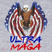 Ultra Maga USA Eagle Women's Sweatshirt thumb 2