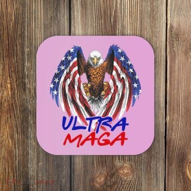 Ultra Maga USA Eagle Coaster