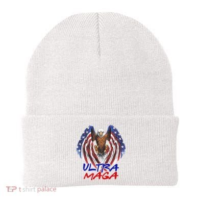 Ultra Maga USA Eagle Beanie