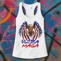 Ultra Maga USA Eagle Women's Tank Top thumb 3