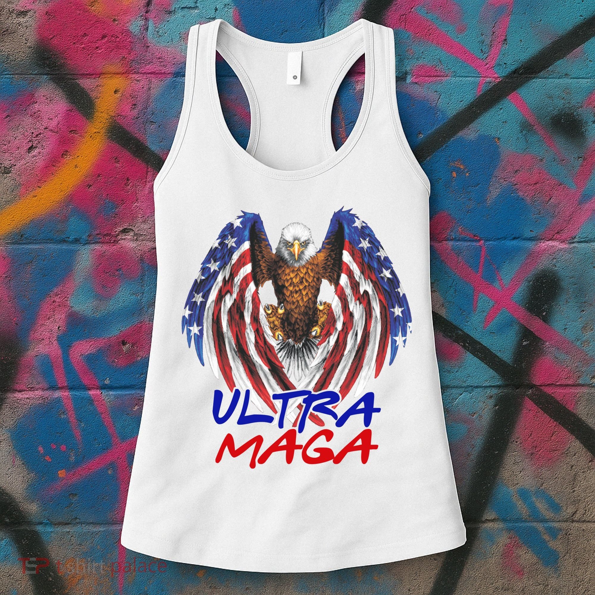 Ultra Maga USA Eagle Women's Tank Top