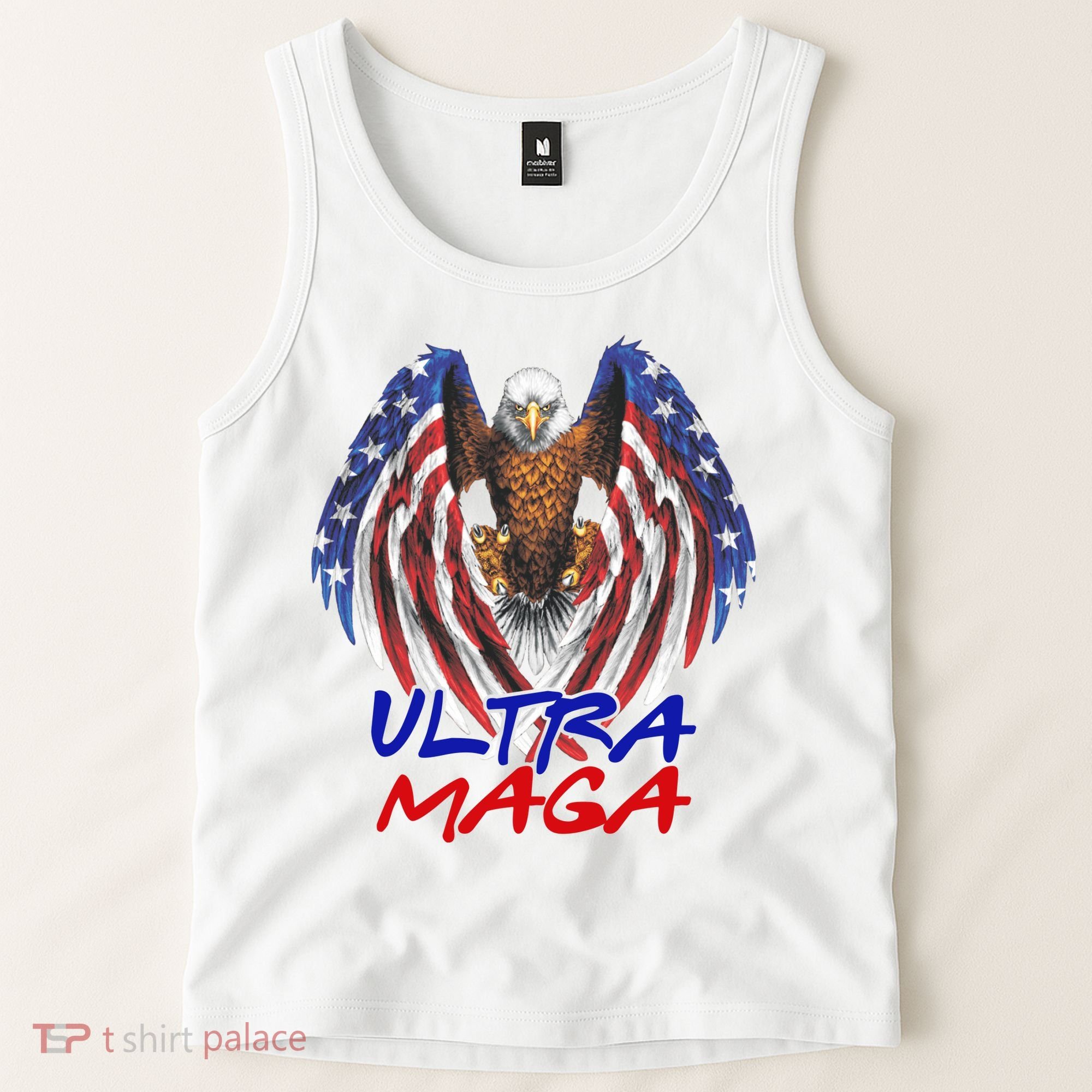 Ultra Maga USA Eagle Tank Top