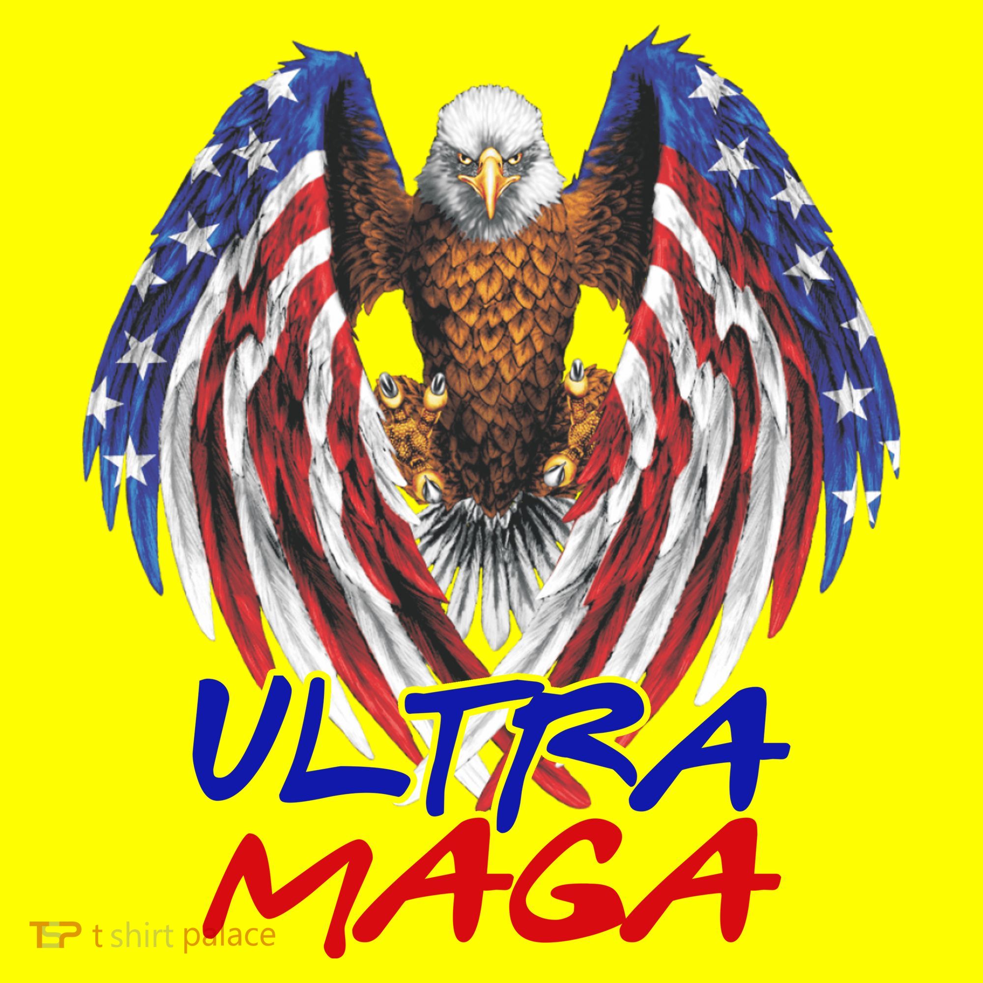 Ultra Maga USA Eagle Polo