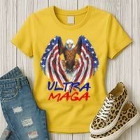 Ultra Maga USA Eagle Women's T-Shirt thumb 3