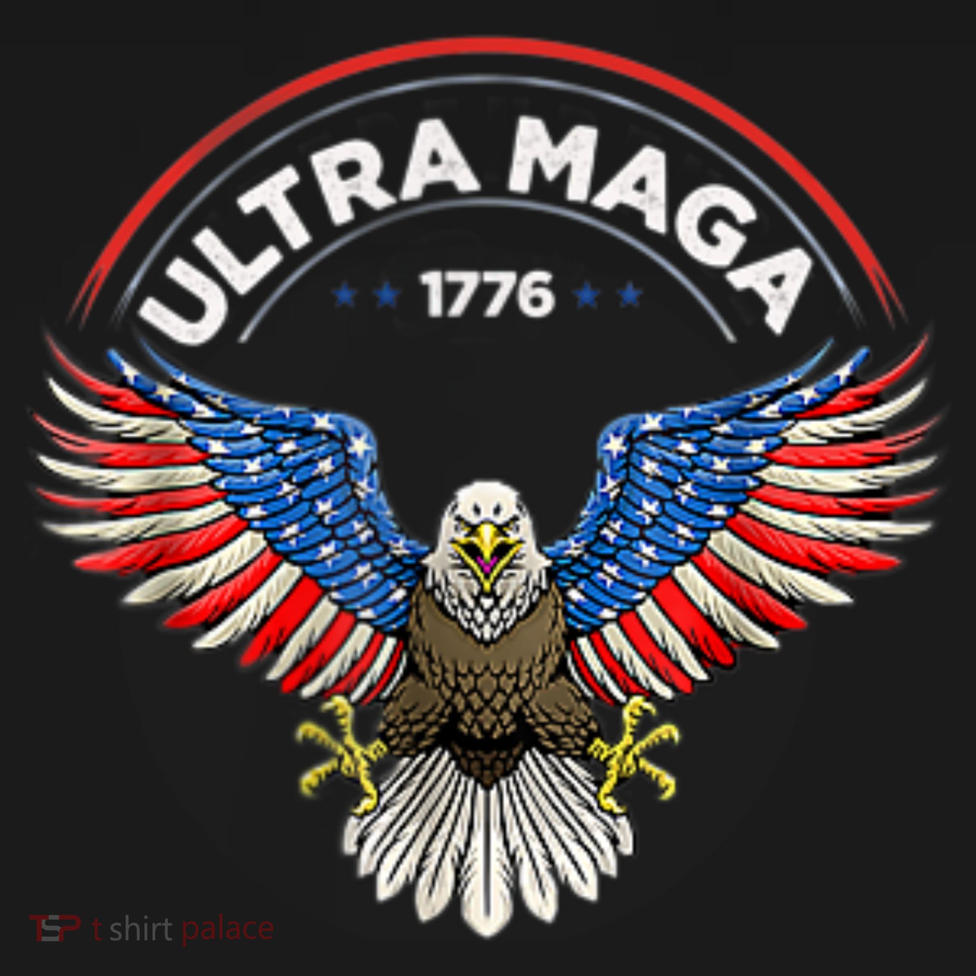Ultra Maga US Flag Top American Gifzs Ultra Mega Sweatshirt