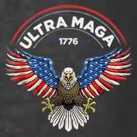Ultra Maga US Flag Top American Gifzs Ultra Mega T-Shirt thumb 5