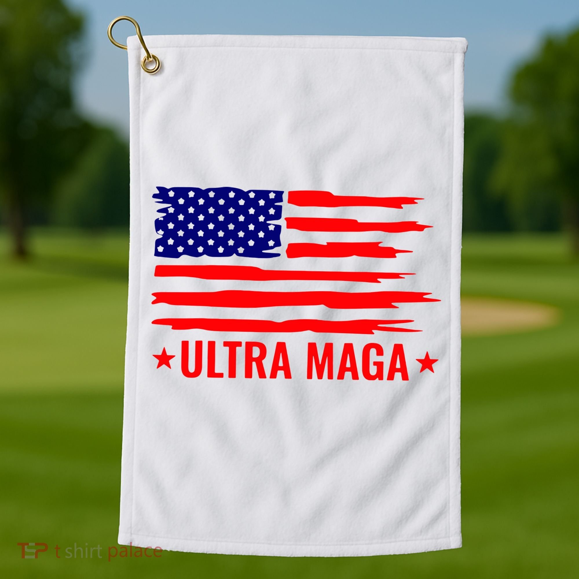Ultra Maga Golf Towel