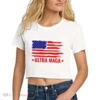 Ultra Maga Women's Crop Top Tee thumb 2