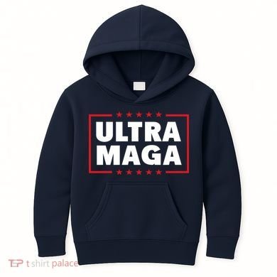 Ultra MAGA | Make America Great Again Kids Hoodie