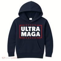 Ultra MAGA | Make America Great Again Kids Hoodie thumb 0
