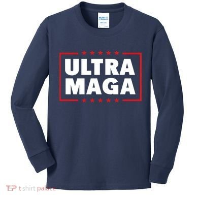 Ultra MAGA | Make America Great Again Kids Long Sleeve Shirt