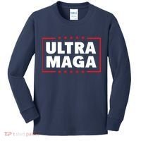 Ultra MAGA | Make America Great Again Kids Long Sleeve Shirt thumb 0