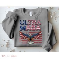 Ultra Maga USA Eagle Sweatshirt thumb 2