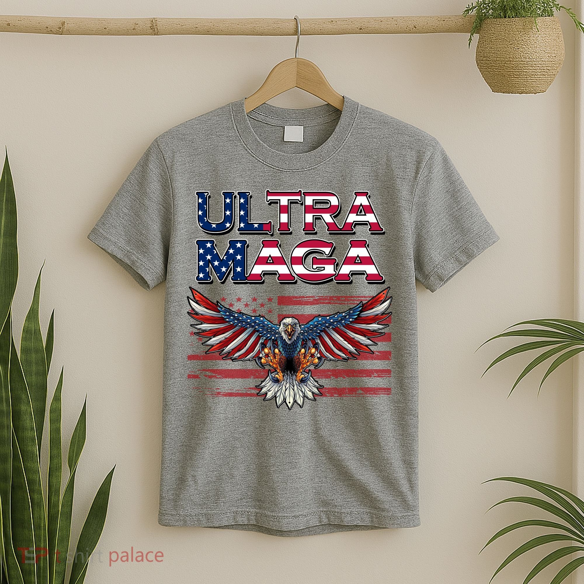Ultra Maga USA Eagle T-Shirt