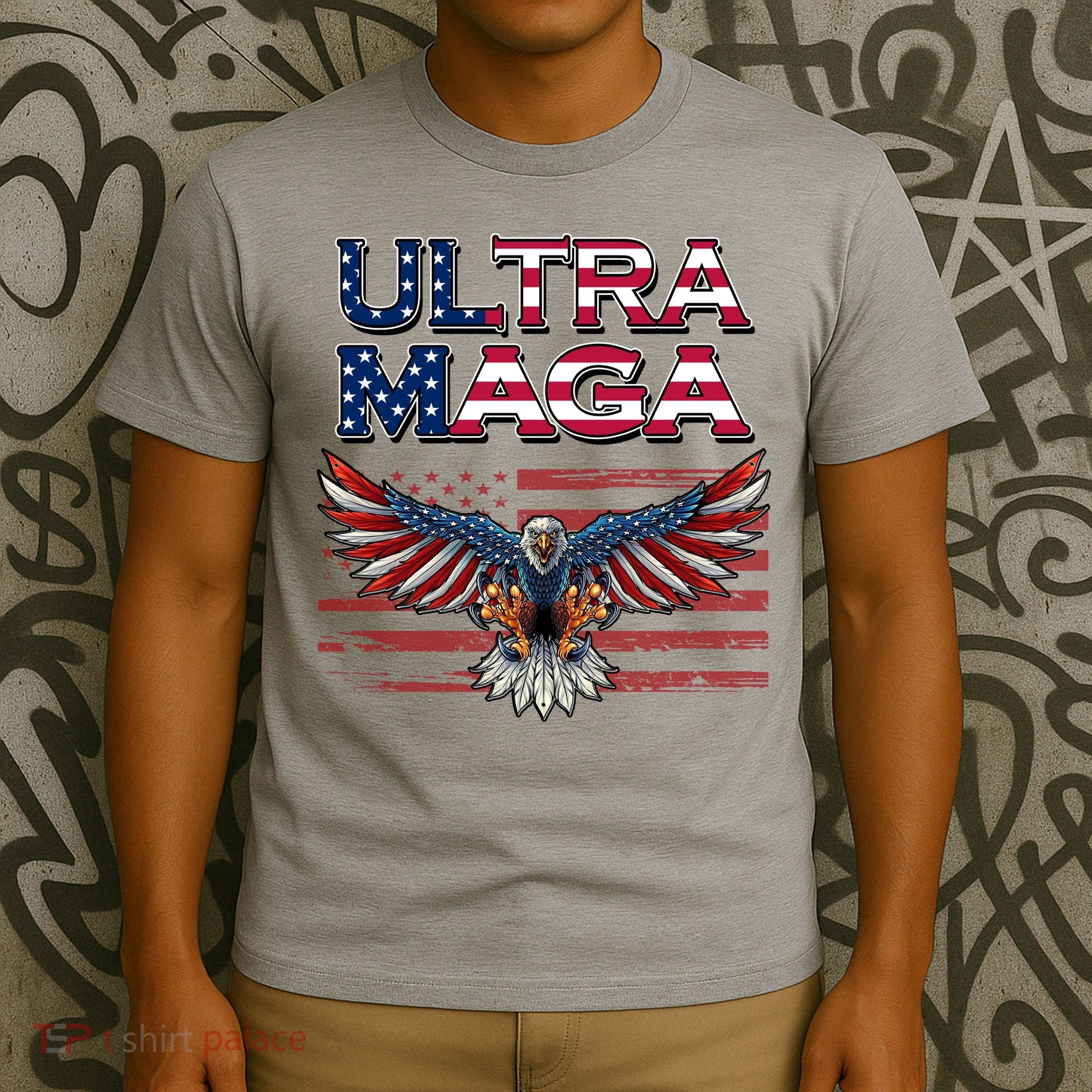 Ultra Maga USA Eagle T-Shirt