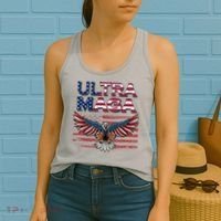 Ultra Maga USA Eagle Women's Tank Top thumb 2
