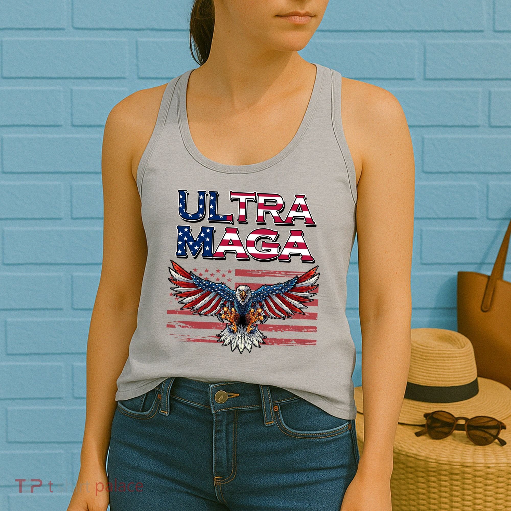 Ultra Maga USA Eagle Women's Tank Top