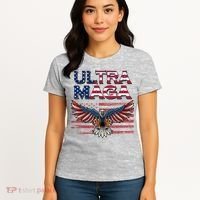 Ultra Maga USA Eagle Women's T-Shirt thumb 4