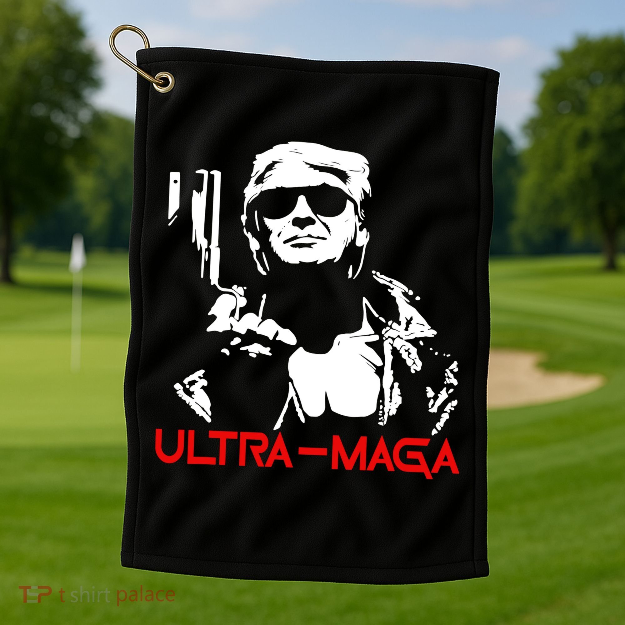 Ultra Maga Golf Towel