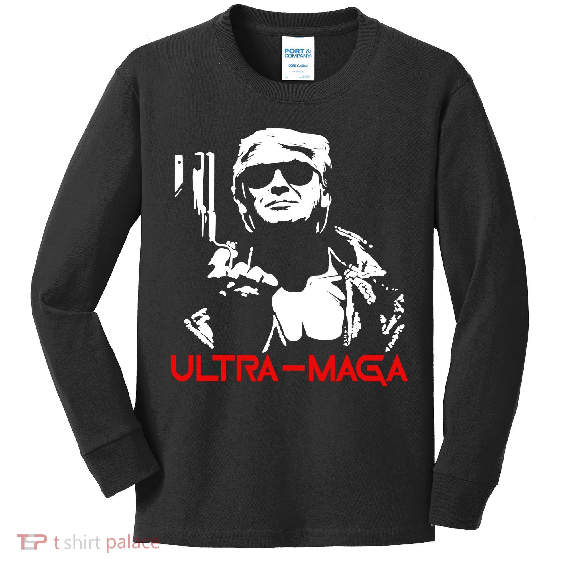 Ultra Maga Kids Long Sleeve Shirt