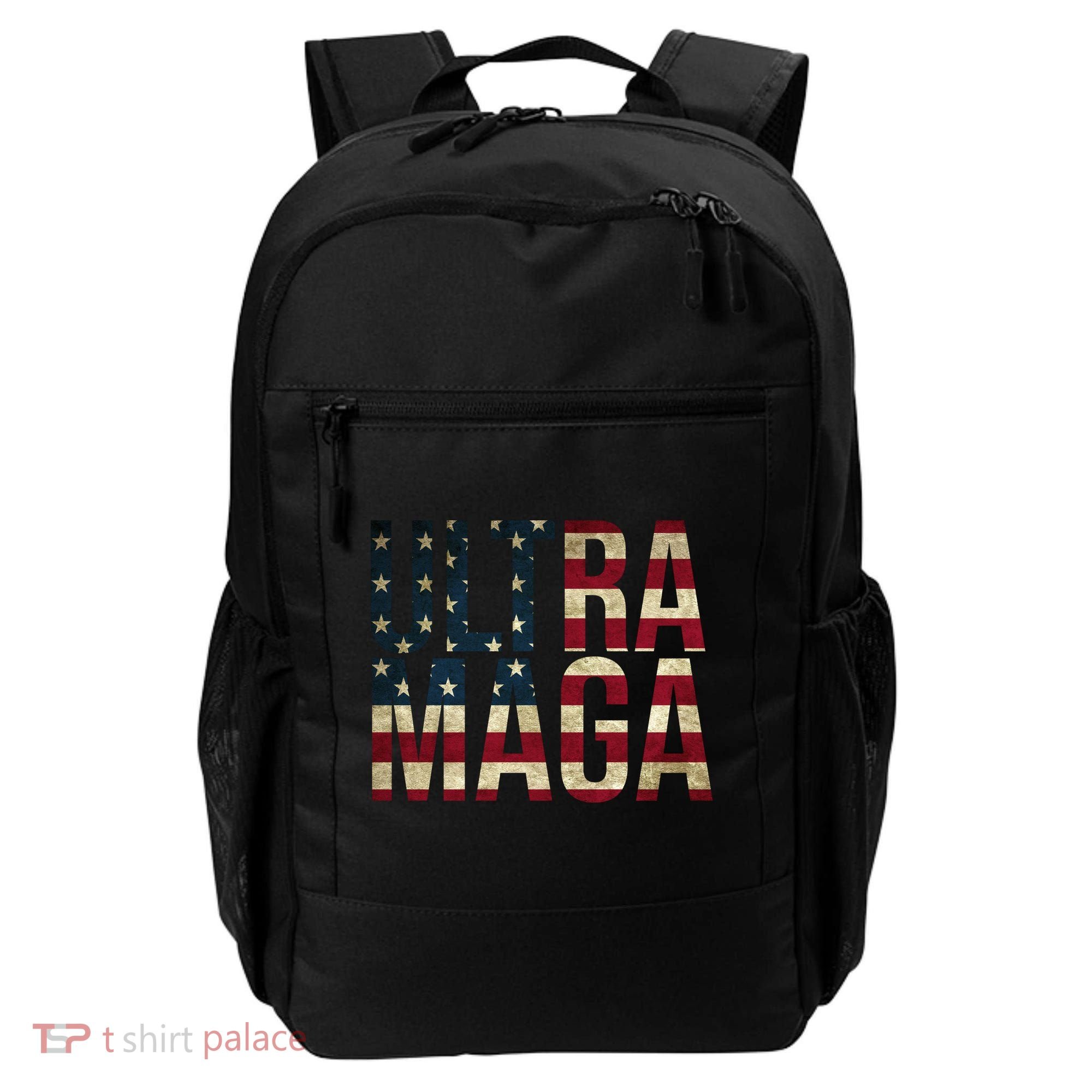Ultra Maga USA Flag Backpack