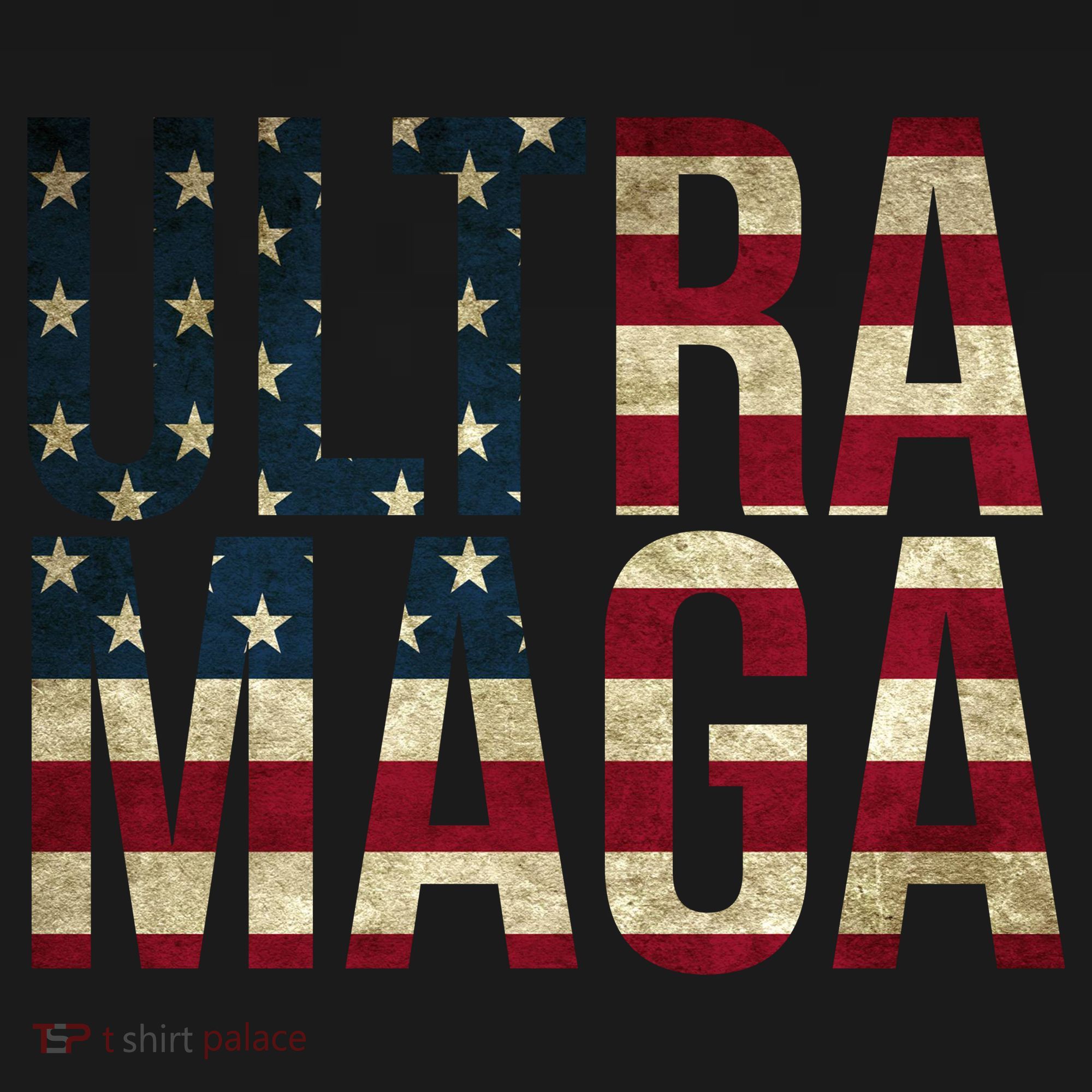 Ultra Maga USA Flag Coaster
