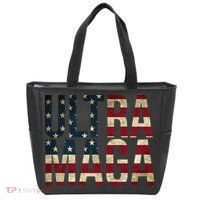 Ultra Maga USA Flag Tote Bag thumb 0