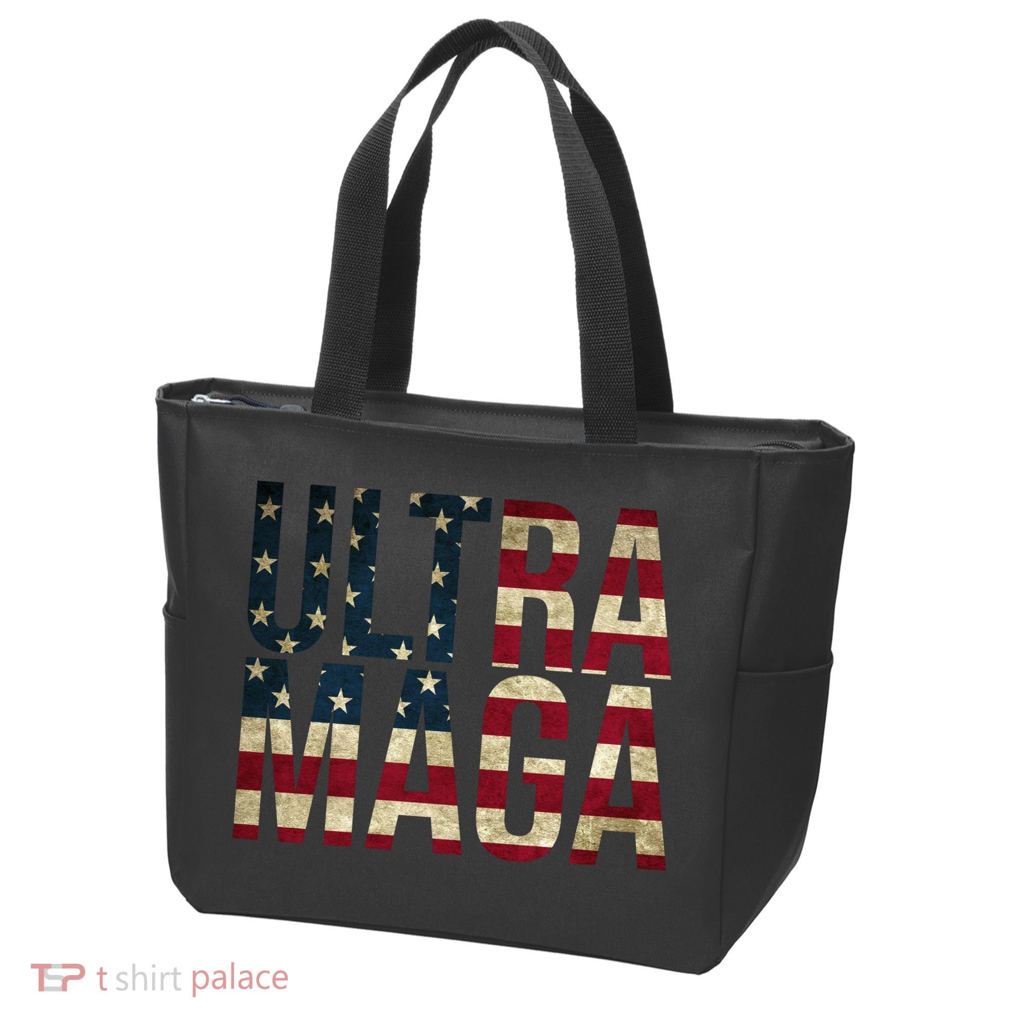 Ultra Maga USA Flag Tote Bag