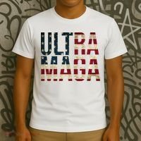 Ultra Maga USA Flag T-Shirt thumb 3