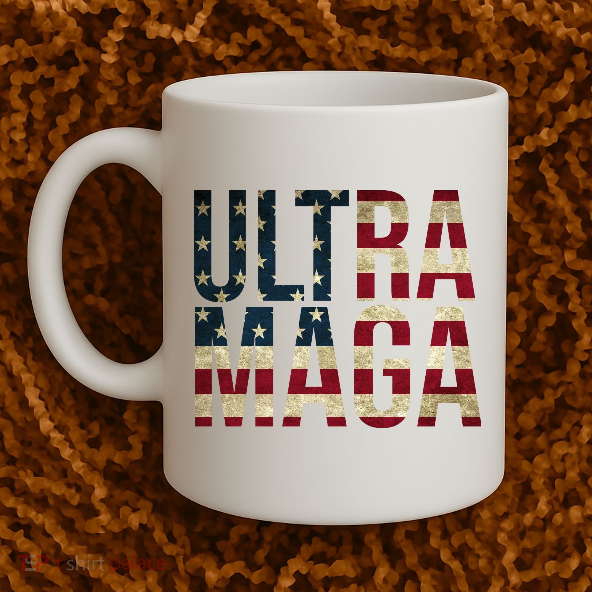 Ultra Maga USA Flag Coffee Mug