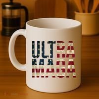 Ultra Maga USA Flag Coffee Mug thumb 4