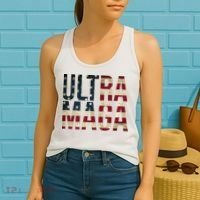 Ultra Maga USA Flag Women's Tank Top thumb 2