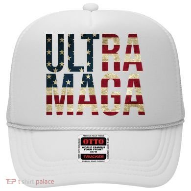 Ultra Maga USA Flag Hat